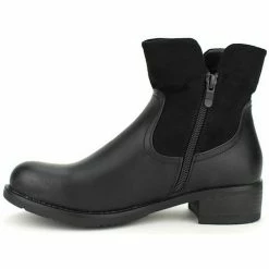Cendriyon Bottines Noir Chaussures Femme for Bottines / Boots Couleur Noir -Cendriyon Soldes Boutique 6472002 500 C