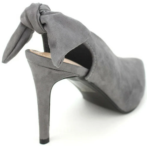 Cendriyon Escarpins Gris Chaussures Femme for Escarpins Couleur Gris 4 Cendriyon Escarpins Gris Chaussures Femme for Escarpins Couleur Gris – Image 2