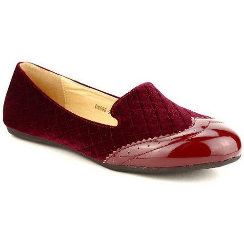 Cendriyon Ballerines Bordeaux Chaussures Femme for Ballerines / Babies Couleur Bordeaux 4 Cendriyon Ballerines Bordeaux Chaussures Femme for Ballerines / Babies Couleur Bordeaux – Image 2
