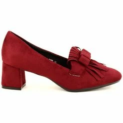 Cendriyon Escarpins Bordeaux Chaussures Femme for Escarpins Couleur Bordeaux