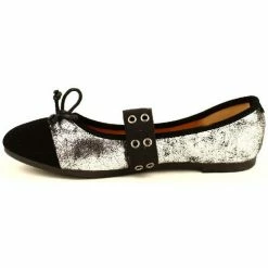 Cendriyon Ballerines Argenté Chaussures Femme for Ballerines / Babies Couleur Argenté -Cendriyon Soldes Boutique 6614309 500 C