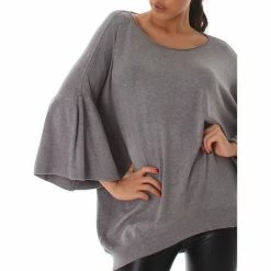 Cendriyon Tuniques Gris Vêtements Femme for Tops / Blouses Couleur Gris -Cendriyon Soldes Boutique 6663509 500 C