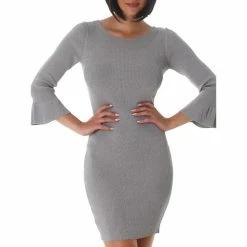 Cendriyon Robes Gris Vêtements Femme for Robes Couleur Gris -Cendriyon Soldes Boutique 6663513 500 C