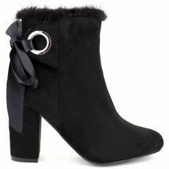 Cendriyon Bottines Noir Chaussures Femme for Bottines / Boots Couleur Noir