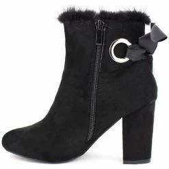 Cendriyon Bottines Noir Chaussures Femme for Bottines / Boots Couleur Noir -Cendriyon Soldes Boutique 6669882 500 C