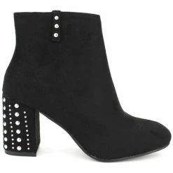 Cendriyon Bottines Noir Chaussures Femme for Bottines / Boots Couleur Noir