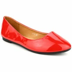 Cendriyon Ballerines Rouge Chaussures Femme for Ballerines / Babies Couleur Rouge -Cendriyon Soldes Boutique 6669891 500 C