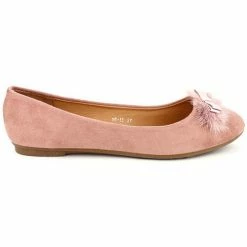 Cendriyon Ballerines Rose Chaussures Femme for Ballerines / Babies Couleur Rose
