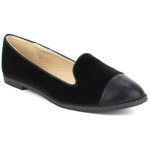 Cendriyon Ballerines Noir Chaussures Femme for Ballerines / Babies Couleur Noir 4 Cendriyon Ballerines Noir Chaussures Femme for Ballerines / Babies Couleur Noir – Image 2