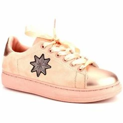 Cendriyon Baskets Rose Chaussures Femme for Baskets mode Couleur Rose -Cendriyon Soldes Boutique 6674433 500 B