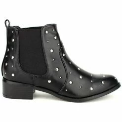 Cendriyon Bottines Noir Chaussures Femme for Bottines / Boots Couleur Noir