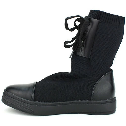 Cendriyon Bottines Noir Chaussures Femme for Bottines / Boots Couleur Noir 5 Cendriyon Bottines Noir Chaussures Femme for Bottines / Boots Couleur Noir – Image 3