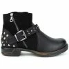 Cendriyon Bottines Noir Chaussures Femme for Bottines / Boots Couleur Noir 1 Cendriyon Bottines Noir Chaussures Femme for Bottines / Boots Couleur Noir -Cendriyon Soldes Boutique 6682821 500 A
