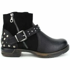 Cendriyon Bottines Noir Chaussures Femme for Bottines / Boots Couleur Noir