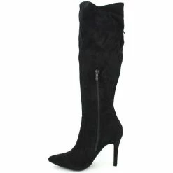 Cendriyon Bottes Noir Chaussures Femme for Bottes Couleur Noir -Cendriyon Soldes Boutique 6682826 500 B