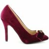 Cendriyon Escarpins Bordeaux Chaussures Femme for Escarpins Couleur Bordeaux
