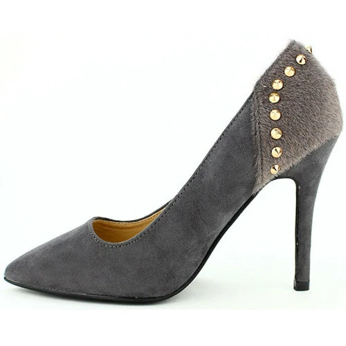 Cendriyon Escarpins Gris Chaussures Femme for Escarpins Couleur Gris 5 Cendriyon Escarpins Gris Chaussures Femme for Escarpins Couleur Gris – Image 3