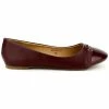 Cendriyon Ballerines Bordeaux Chaussures Femme for Ballerines / Babies Couleur Bordeaux