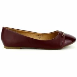 Cendriyon Soldes Boutique 42 Cendriyon Ballerines Bordeaux Chaussures Femme for Ballerines / Babies Couleur Bordeaux