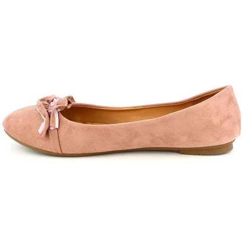Cendriyon Ballerines Rose Chaussures Femme for Ballerines / Babies Couleur Rose 5 Cendriyon Ballerines Rose Chaussures Femme for Ballerines / Babies Couleur Rose – Image 3