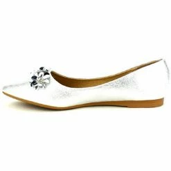 Cendriyon Ballerines Argenté Chaussures Femme for Ballerines / Babies Couleur Argenté -Cendriyon Soldes Boutique 6702429 500 C