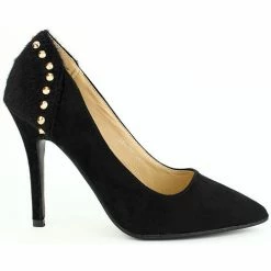 Cendriyon Escarpins Noir Chaussures Femme for Escarpins Couleur Noir