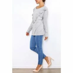 Cendriyon Tops Gris Vêtements Femme for Tops / Blouses Couleur Gris -Cendriyon Soldes Boutique 6702440 500 C