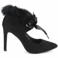 Cendriyon Escarpins Noir Chaussures Femme for Escarpins Couleur Noir