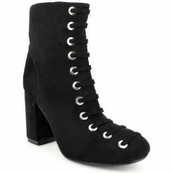 Cendriyon Bottines Noir Chaussures Femme for Bottines / Boots Couleur Noir -Cendriyon Soldes Boutique 6783180 500 B