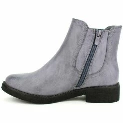 Cendriyon Bottines Gris Chaussures Femme for Bottines / Boots Couleur Gris -Cendriyon Soldes Boutique 6790526 500 C