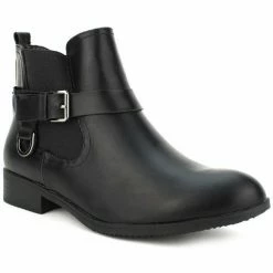 Cendriyon Bottines Noir Chaussures Femme for Bottines / Boots Couleur Noir -Cendriyon Soldes Boutique 6846115 500 C