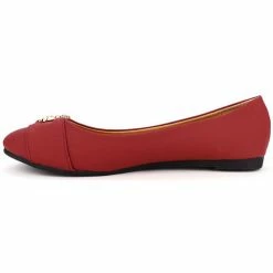 Cendriyon Ballerines Rouge Chaussures Femme for Ballerines / Babies Couleur Rouge -Cendriyon Soldes Boutique 6846117 500 C