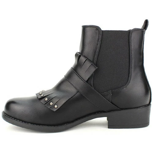 Cendriyon Bottines Noir Chaussures Femme for Bottines / Boots Couleur Noir 5 Cendriyon Bottines Noir Chaussures Femme for Bottines / Boots Couleur Noir â Image 3