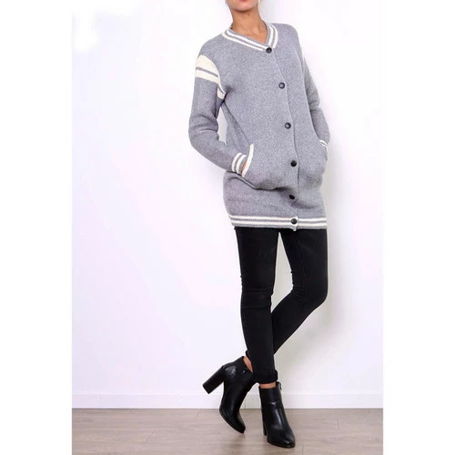 Cendriyon Manteaux Gris Vêtements Femme for Manteaux Couleur Gris 4 Cendriyon Manteaux Gris Vêtements Femme for Manteaux Couleur Gris – Image 2