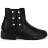 Cendriyon Bottines Noir Chaussures Femme for Bottines / Boots Couleur Noir -Cendriyon Soldes Boutique 6995274 500 A