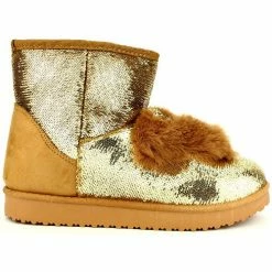 Cendriyon Bottines Caramel Chaussures Femme for Bottines / Boots Couleur Caramel