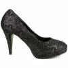 Cendriyon Escarpins Noir Chaussures Femme for Escarpins Couleur Noir