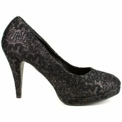 Cendriyon Escarpins Noir Chaussures Femme for Escarpins Couleur Noir