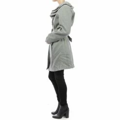 Cendriyon Manteaux Gris Vêtements Femme for Manteaux Couleur Gris -Cendriyon Soldes Boutique 7121651 500 C