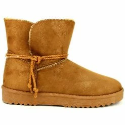 Cendriyon Bottines Caramel Chaussures Femme for Bottines / Boots Couleur Caramel