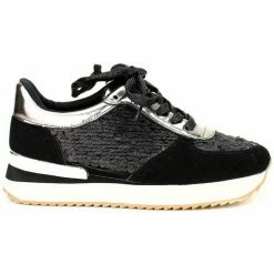 Cendriyon Baskets Argenté Chaussures Femme for Baskets mode Couleur Argenté