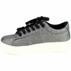 Cendriyon Baskets Argenté Chaussures Femme for Baskets mode Couleur Argenté -Cendriyon Soldes Boutique 7247126 500 C