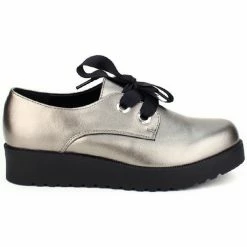 Cendriyon Ballerines Argenté Chaussures Femme for Ballerines / Babies Couleur Argenté