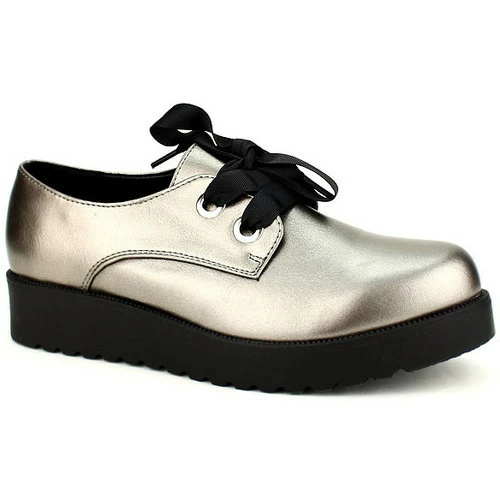 Cendriyon Ballerines Argenté Chaussures Femme for Ballerines / Babies Couleur Argenté 4 Cendriyon Ballerines Argenté Chaussures Femme for Ballerines / Babies Couleur Argenté – Image 2