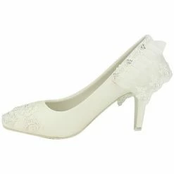 Cendriyon Escarpins Blanc Chaussures Femme for Escarpins Couleur Blanc -Cendriyon Soldes Boutique 7467059 500 C