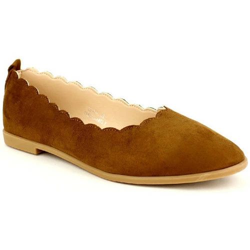 Cendriyon Ballerines Caramel Chaussures Femme for Ballerines / Babies Couleur Caramel 4 Cendriyon Ballerines Caramel Chaussures Femme for Ballerines / Babies Couleur Caramel – Image 2