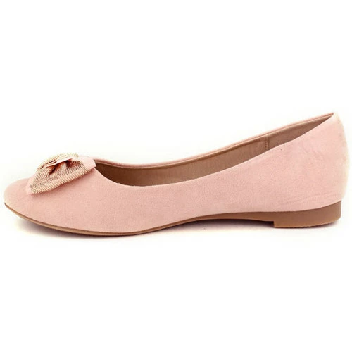 Cendriyon Ballerines Rose Chaussures Femme for Ballerines / Babies Couleur Rose 5 Cendriyon Ballerines Rose Chaussures Femme for Ballerines / Babies Couleur Rose – Image 3