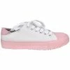 Cendriyon Baskets Rose Chaussures Femme for Baskets mode Couleur Rose -Cendriyon Soldes Boutique 7497988 500 A