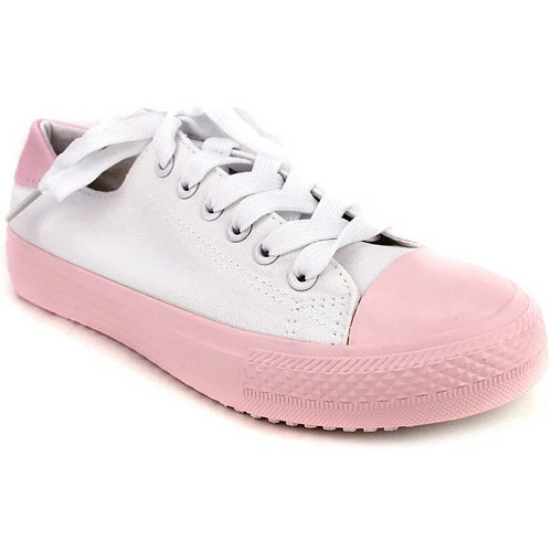 Cendriyon Baskets Rose Chaussures Femme for Baskets mode Couleur Rose 4 Cendriyon Baskets Rose Chaussures Femme for Baskets mode Couleur Rose â Image 2