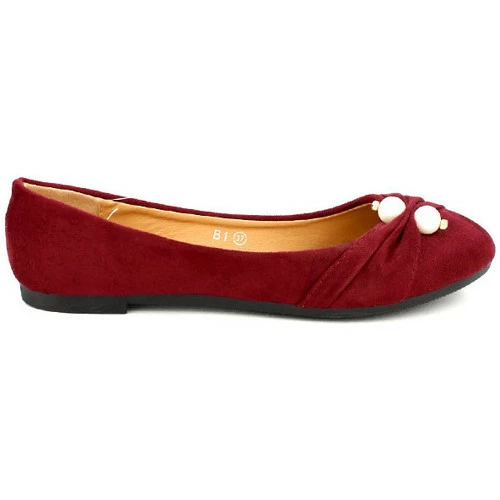 Cendriyon Ballerines Bordeaux Chaussures Femme for Ballerines / Babies Couleur Bordeaux 3 Cendriyon Ballerines Bordeaux Chaussures Femme for Ballerines / Babies Couleur Bordeaux